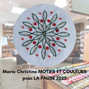 dco de noel ou mini jardin en soie Marie Christine MOTIFS ET COULEURS